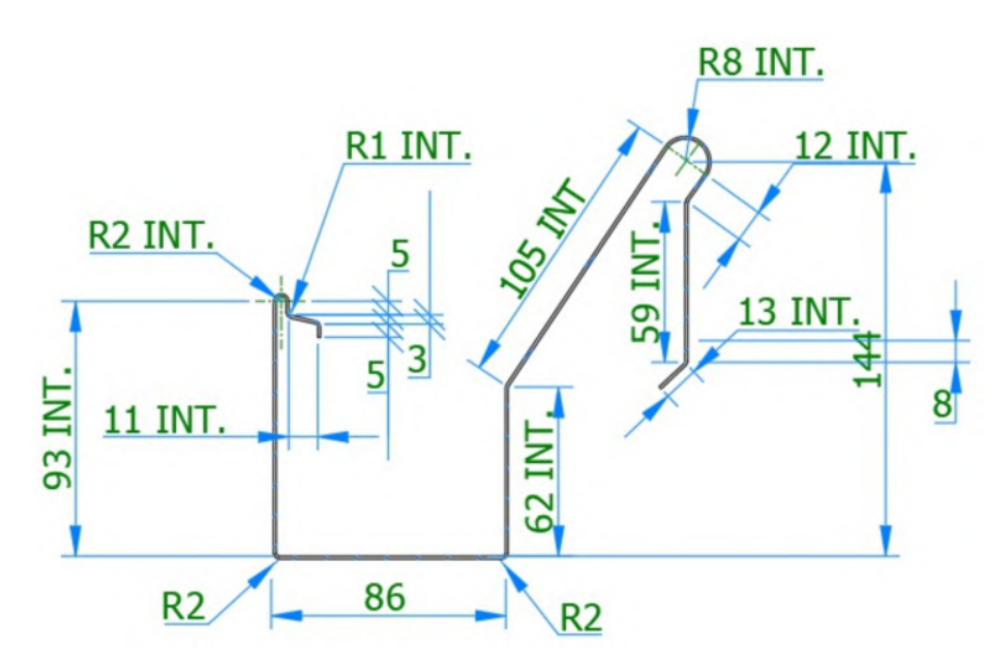 Volaille en m&eacute;tal Alimentation &agrave; la machine &agrave; rouleau de la machine de formage YX154-86