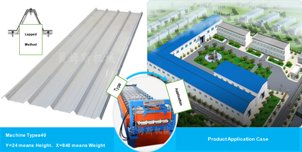 Machine de formage de rouleaux de toit en tuiles